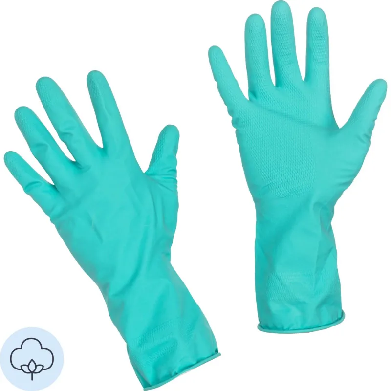 Перчатки резиновые Paclan Practi Extra Dry 407341 р.М