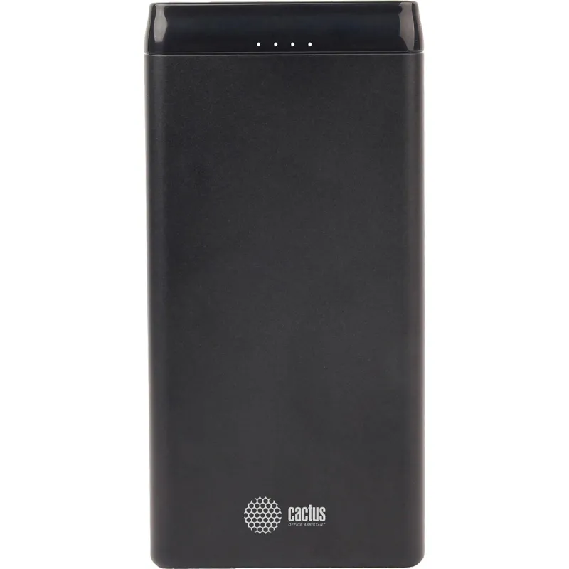 Внешний аккумулятор Cactus CS-PBFSFT-10000 10000mAh 2.1A 2xUSB черный