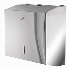 Диспенсер для полотенец LAIMA PROFESSIONAL INOX, (Система H3) V-сложения, нержавеющая сталь, зеркаль
