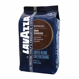 Кофе в зернах LAVAZZA "Gran Espresso", 1000 г, вакуумная упаковка