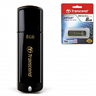 Флэш-диск 8 GB, TRANSCEND Jet Flash 350, USB 2.0, черный