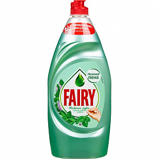 Средство для мытья посуды Fairy нежные руки чайное дерево и мята 900мл