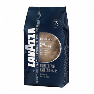Кофе в зернах LAVAZZA "Gold Selection", 1000 г, вакуумная упаковка
