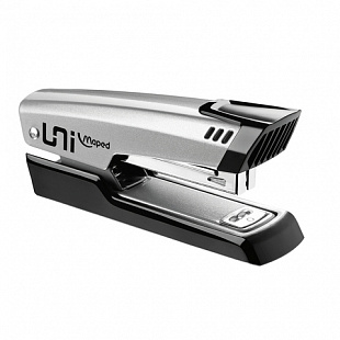 Степлер №24/6, 26/6 металлический MAPED "Universal Metal" + 400 скоб, до 25 листов, серый